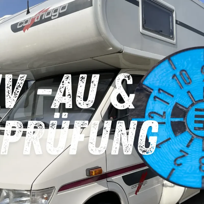 Mercedes Carthago Wohnmobil 1999 TÜV AU Gasprüfung