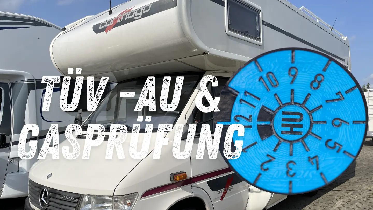 Mercedes Carthago Wohnmobil 1999 TÜV AU Gasprüfung